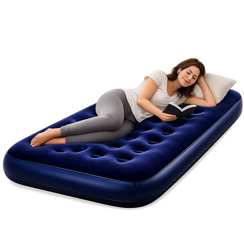 Single airbed inflatable air - single,