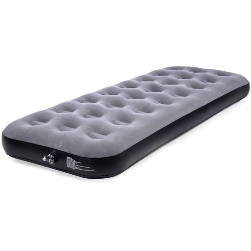 Camping airbed flocked - airbed,