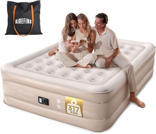 Airefina king size airbed with - king,