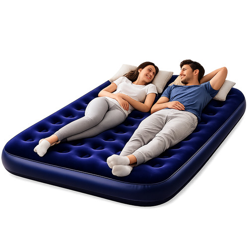 Double airbed inflatable - airbed, air